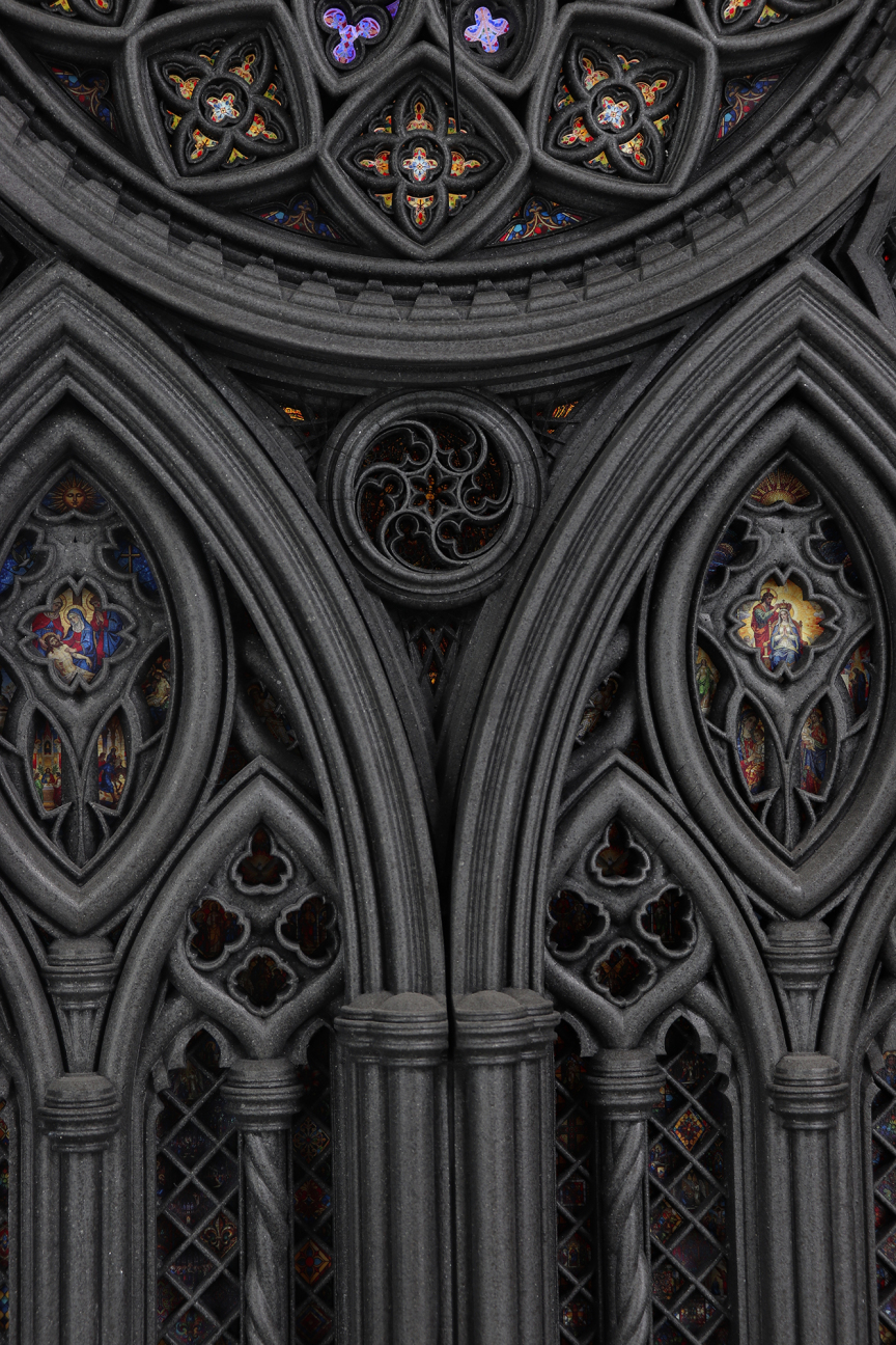 The Gothic Clock — эксклюзивные кинетические часы в готическом стиле